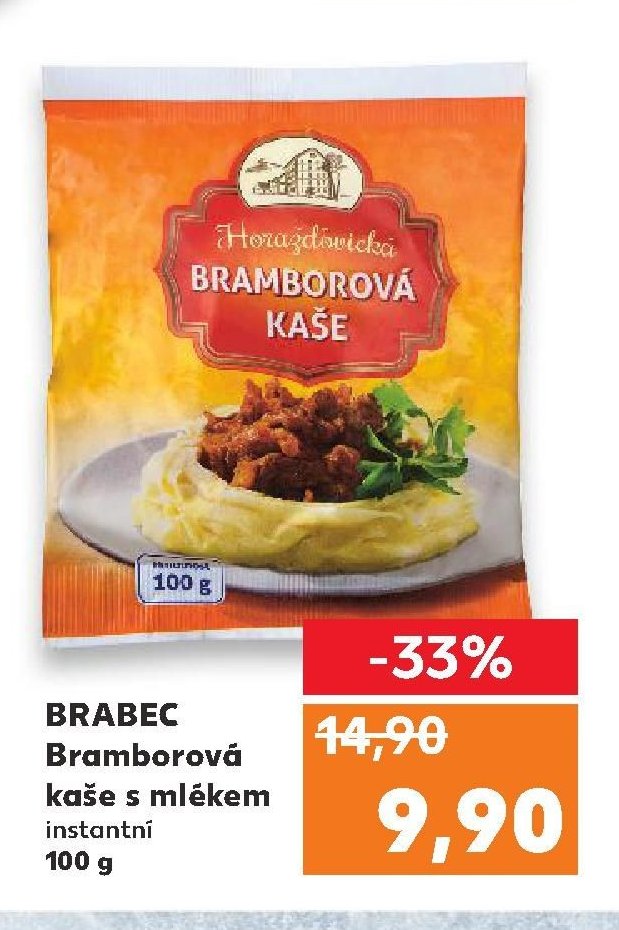 BRABEC Bramborová kaše s mlékem