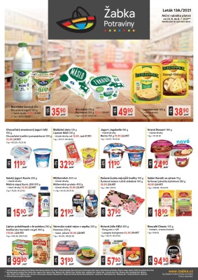 akční leták Žabka 23.6.2021-6.7.2021