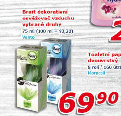 Osvěžovač vzduchu dekorativní Brait