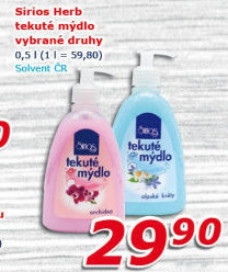 Tekuté mýdlo Sirios Herb
