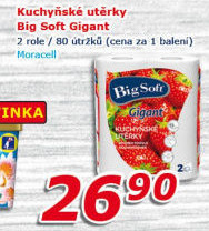 Utěrky kuchyňské Big Soft