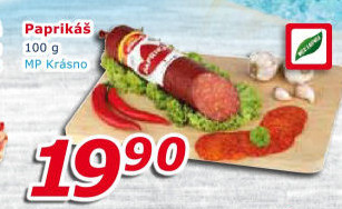 Salám Paprikáš Krásno