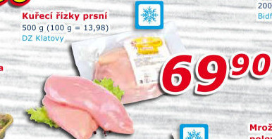 Směs kuřecí polévková mražená DZ Klatovy