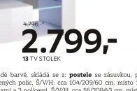 TV stolek