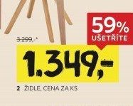 Židle, cena za ks