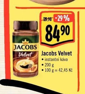 Jacobs Velvet