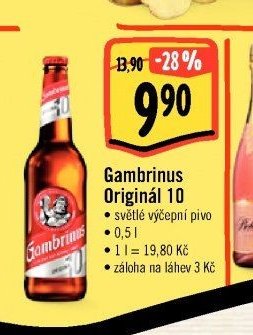 Gambrinus Originál 10