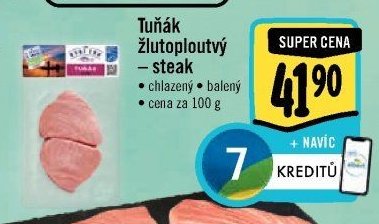 Tuňák žlutoploutvý - steak