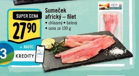 Sumeček africký - filet