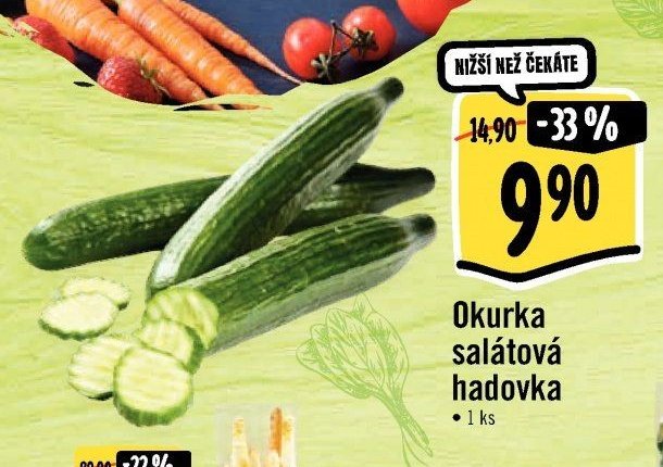 Okurka salátová hadovka