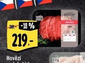 Hovězí zadní plátky