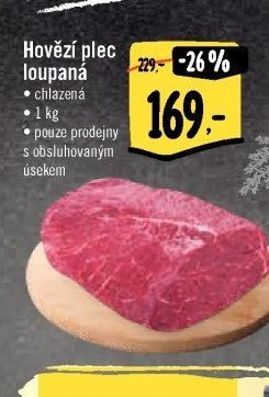 Hovězí plec loupaná