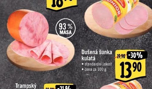 Dušená šunka kulatá