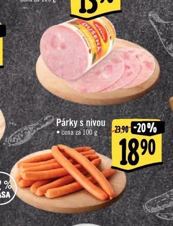 Párky s nivou