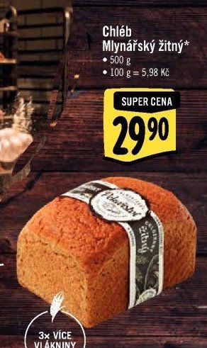 Chléb Mlynářský žitný
