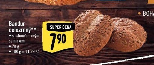 Bandur celozrnný