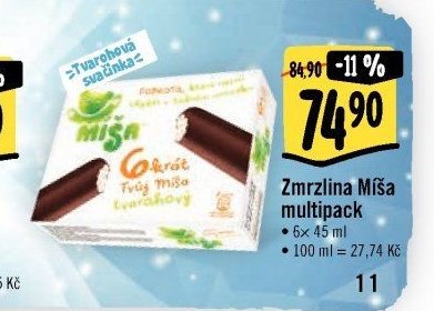 Zmrzlina Míša multipack
