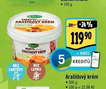 Arašídový krém