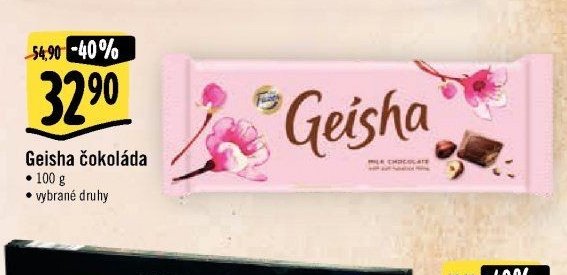 Geisha čokoláda