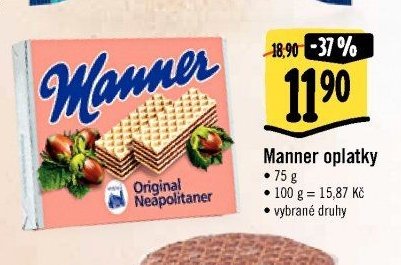 Manner oplatky