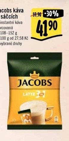 Jacobs káva v sáčcích