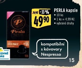 PERLA kapsle