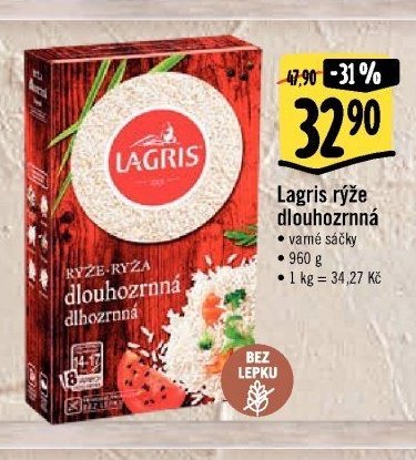 Lagris rýže dlouhozrnná