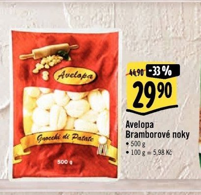 Avelopa Bramborové noky