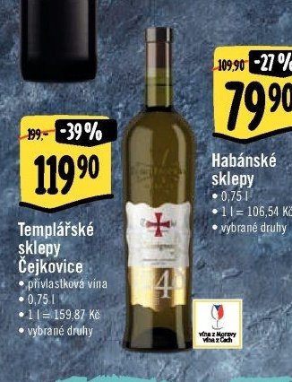 Templářské sklepy Čejkovice