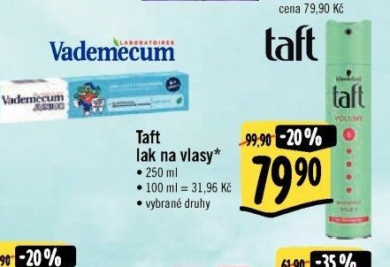 Taft lak na vlasy