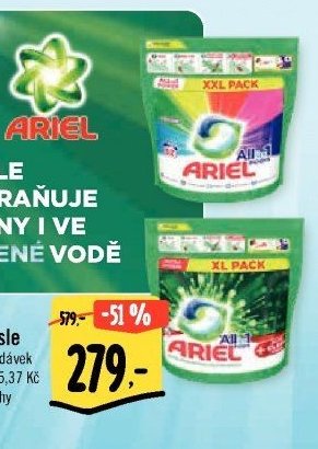 Ariel prací kapsle