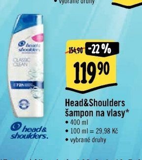 Head&Shoulders šampon na vlasy