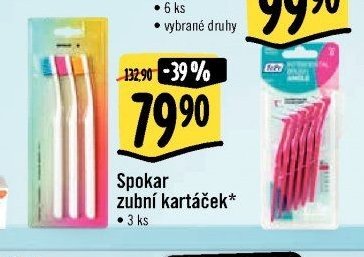 Spokar zubní kartáček