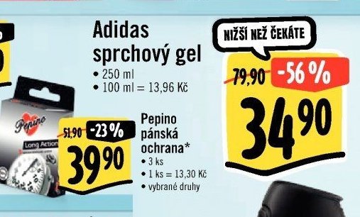 Pepino pánská ochrana