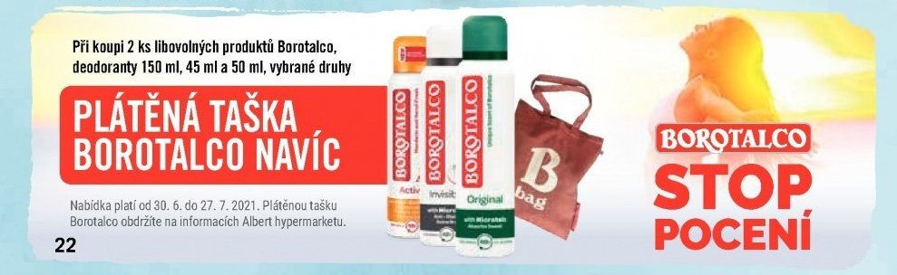 Borotalco produkty