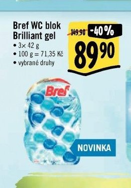 Bref WC blok Brilliant gel
