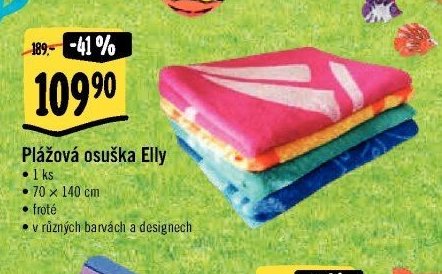 Plážová osuška Elly