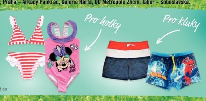 Dětské plavky