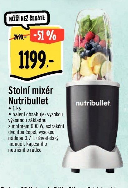 Stolní mixér Nutribullet