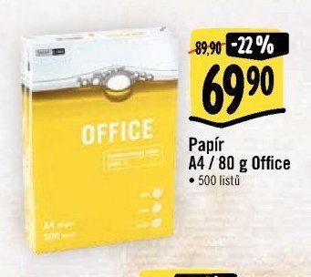 Papír A4 80 g Office