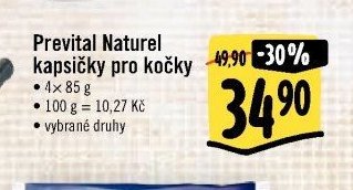 Prevital Naturel kapsičky pro kočky
