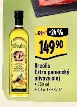 Kreolis Extra panenský olivový olej