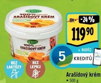 Arašídový krém 4Slim