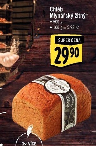 Chléb Mlynářský žitný Albert