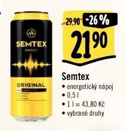 Energetický nápoj Semtex