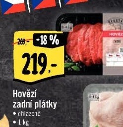 Hovězí zadní Albert