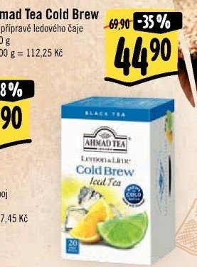 Ledový čaj Cold Brew Ahmad Tea