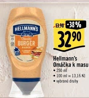 Omáčky k masu Hellmann'