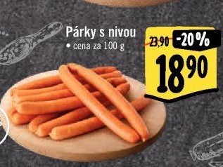Párky s nivou