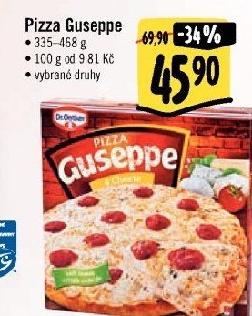 Pizza mražená Guseppe Dr. Oetker